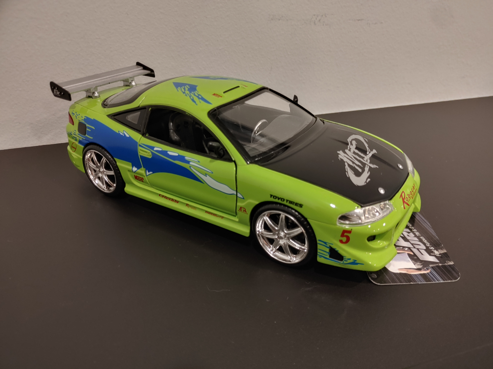 1/18 Scale Die-Cast Mitsubishi Eclipse Fast & Furious - photo 2