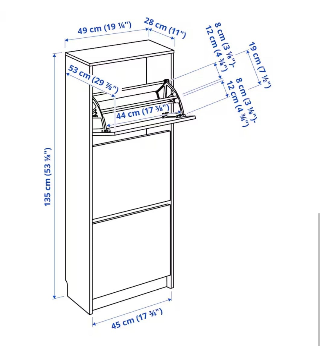 3 Bissa IKEA Shoe Cabinet - photo 2