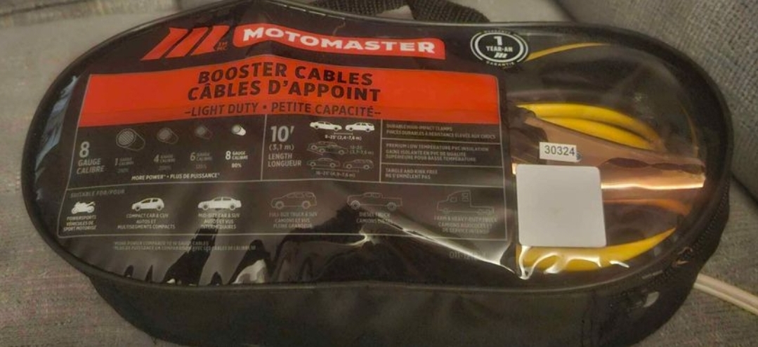 Motomaster Booster Cables thumbnail