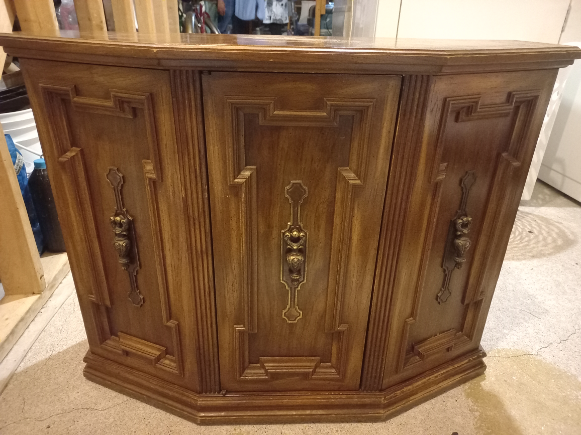 Wooden Cabinet with Doors