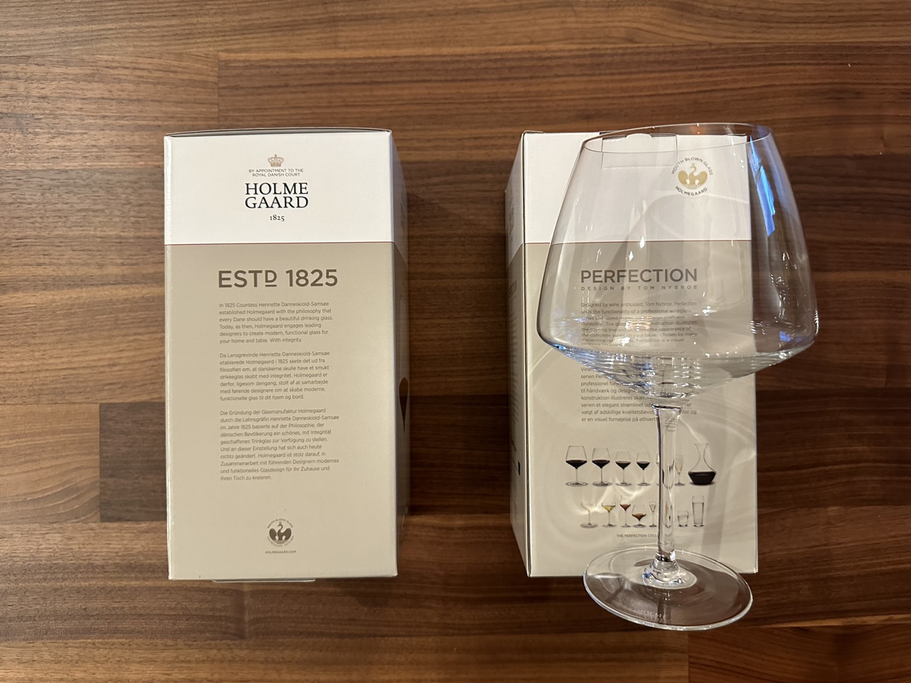 (New) Holmegaard Crystal Wine Glass - photo 5