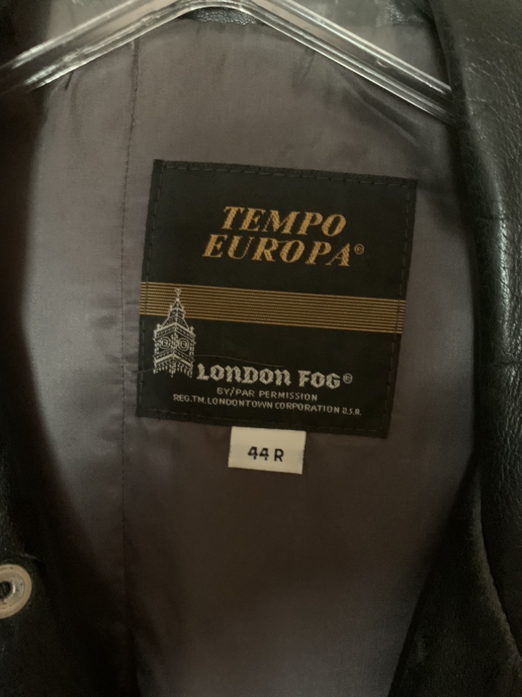 Vintage London Fog Men's Black Bomber Jacket - photo 2