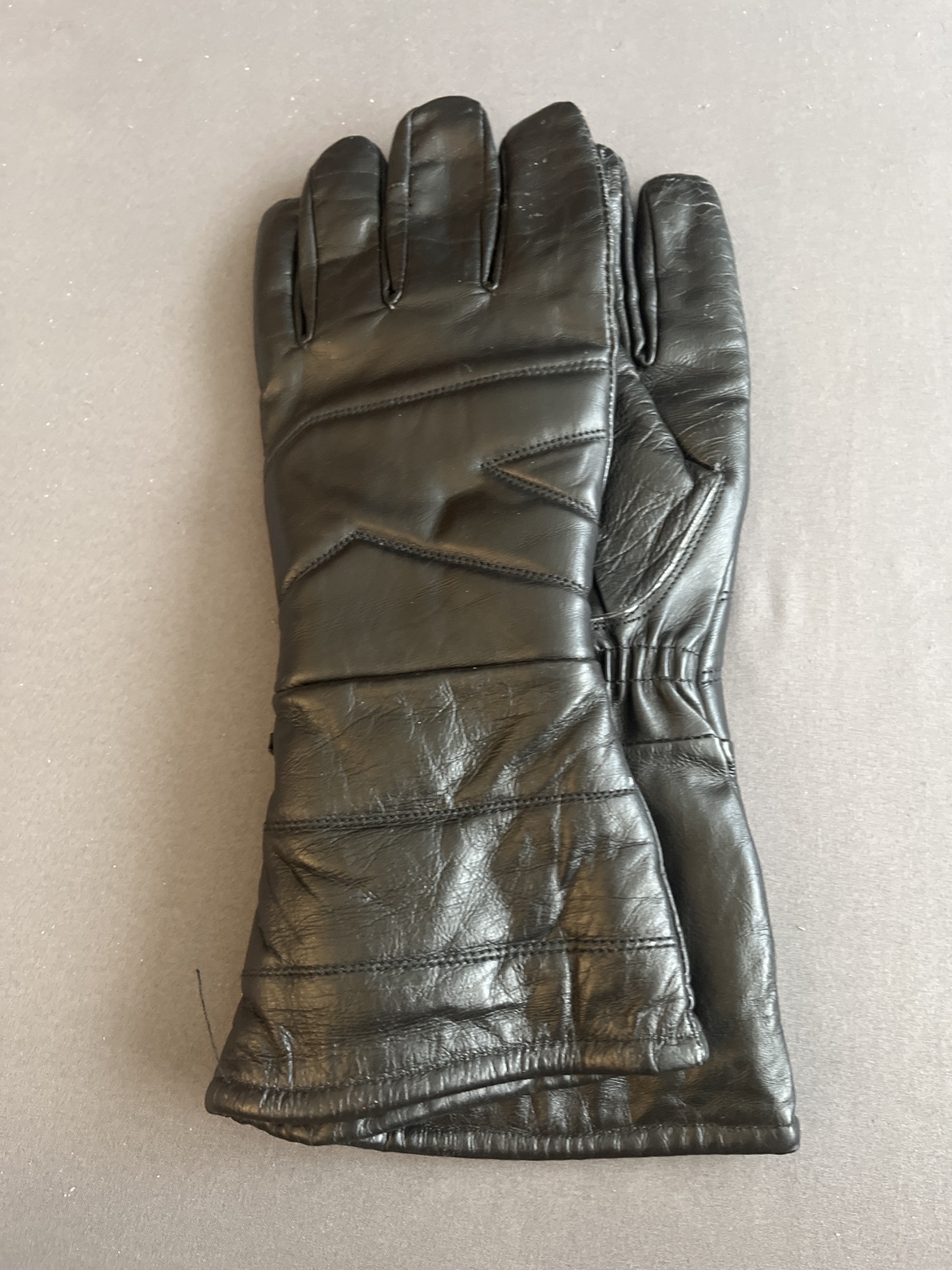 Black Leather Gloves #freecycle image indicator(2)