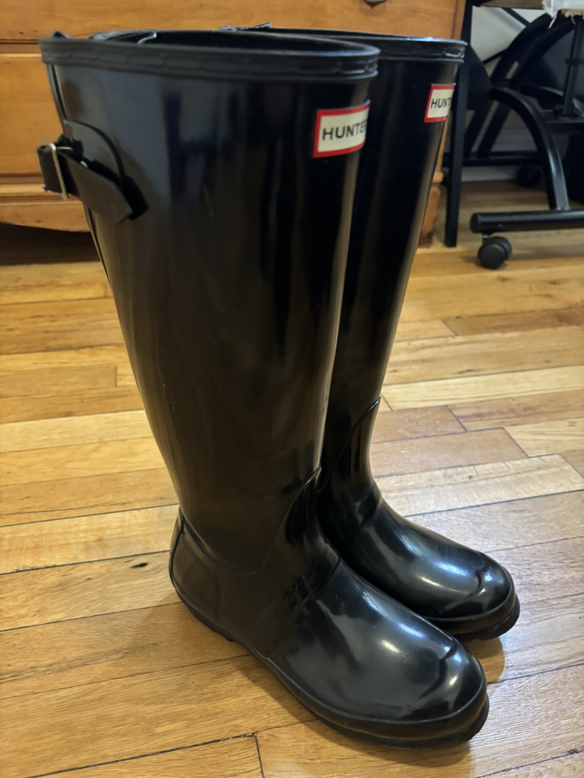 Hunter Women's Black Rain Boots - photo 3