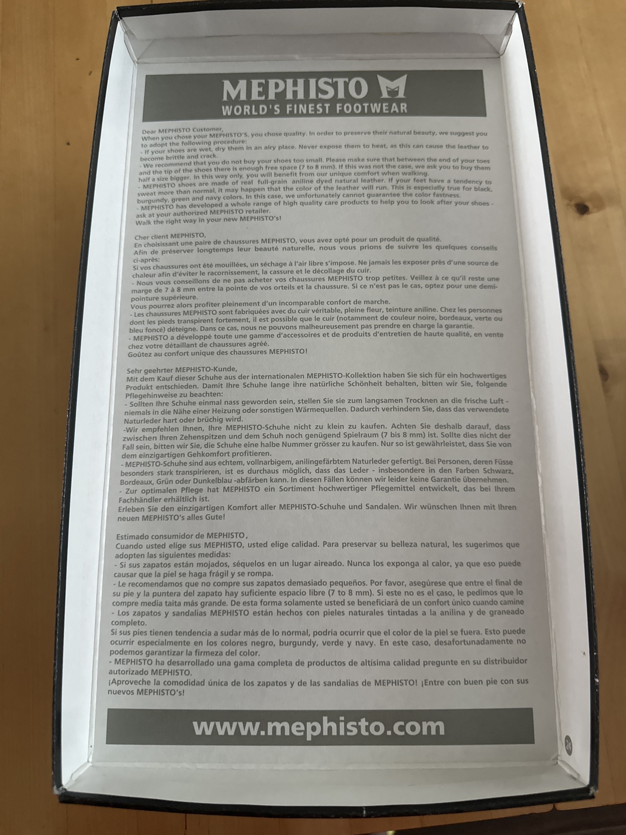 Mephisto Goodyear Welt Red Leather Oxford Shoes image indicator(6)