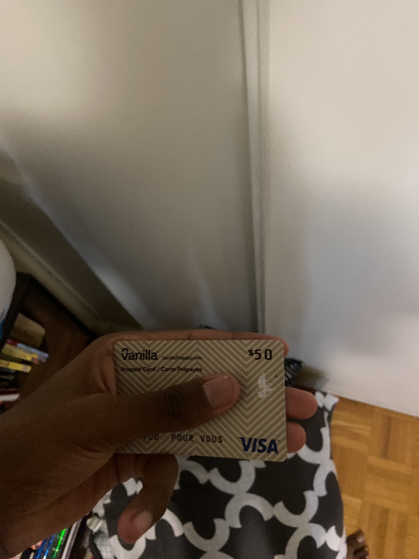 $50 Vanilla Prepaid Visa Gift Card