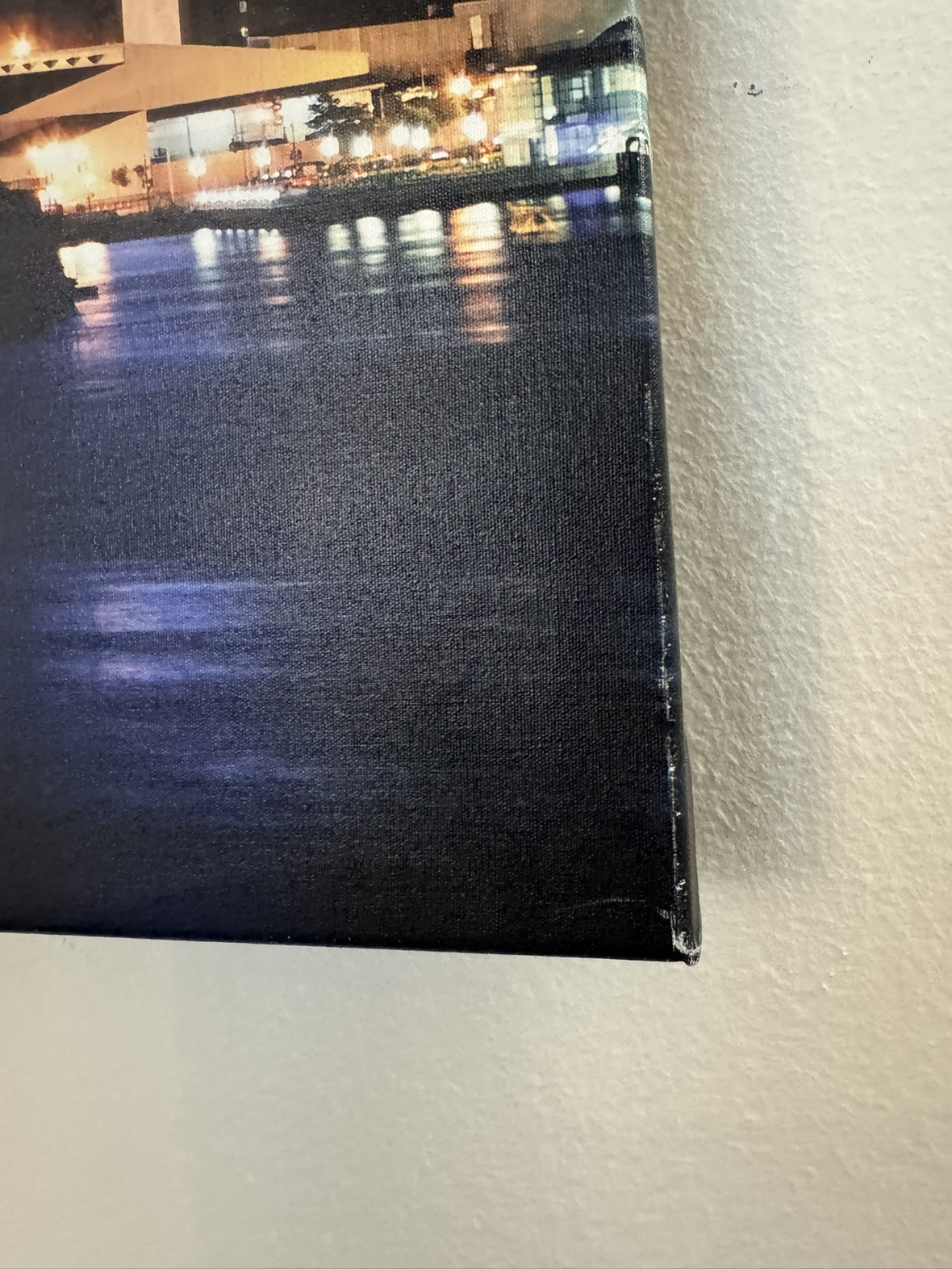 New York City, New York Nebula Skyline - Canvas Print - photo 4