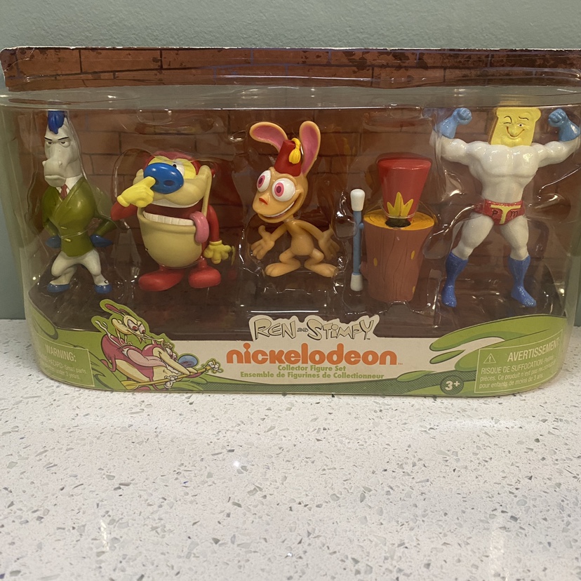 Ren and Stimpy Nickelodeon Collector Figure Set thumbnail
