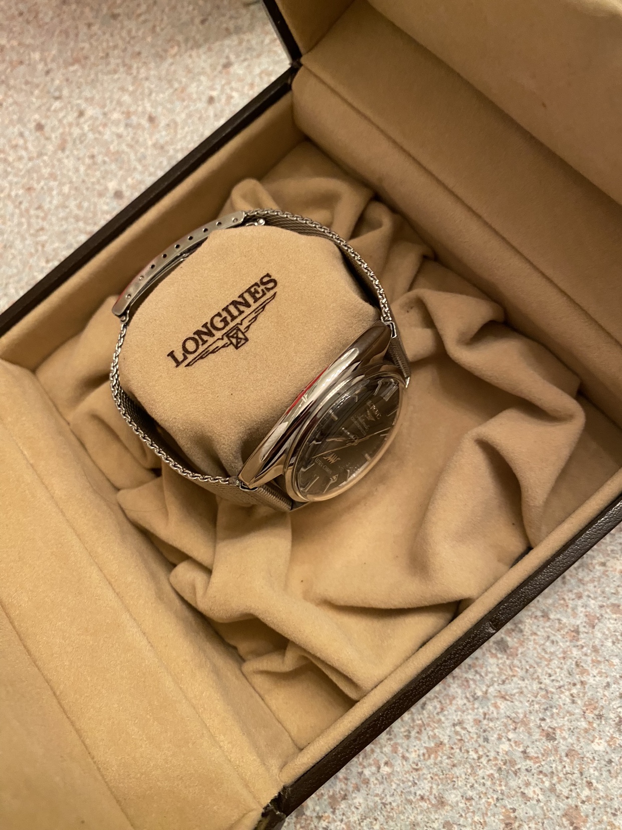 vintage watch Longines Ultra-Chron Chronometer with box - photo 5