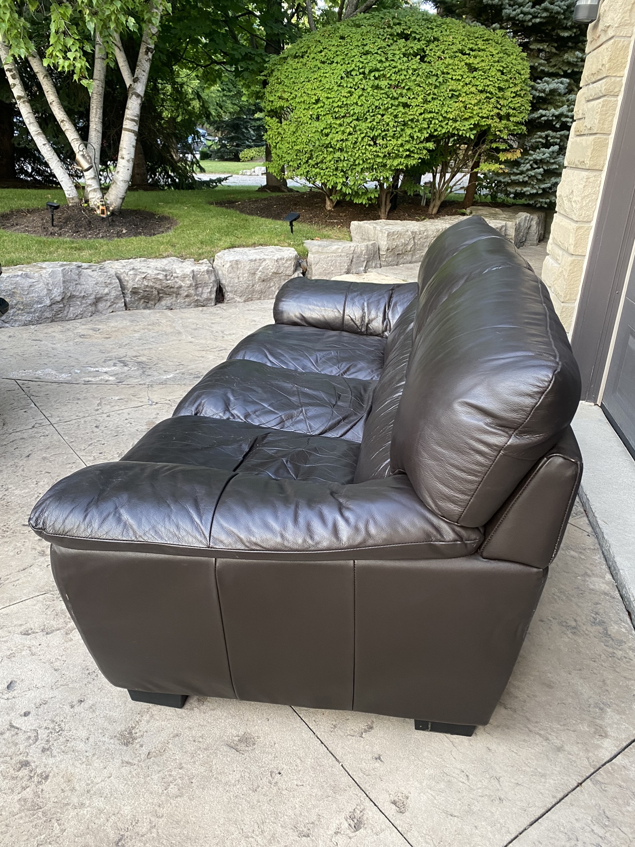 Leather Sofa - photo 2