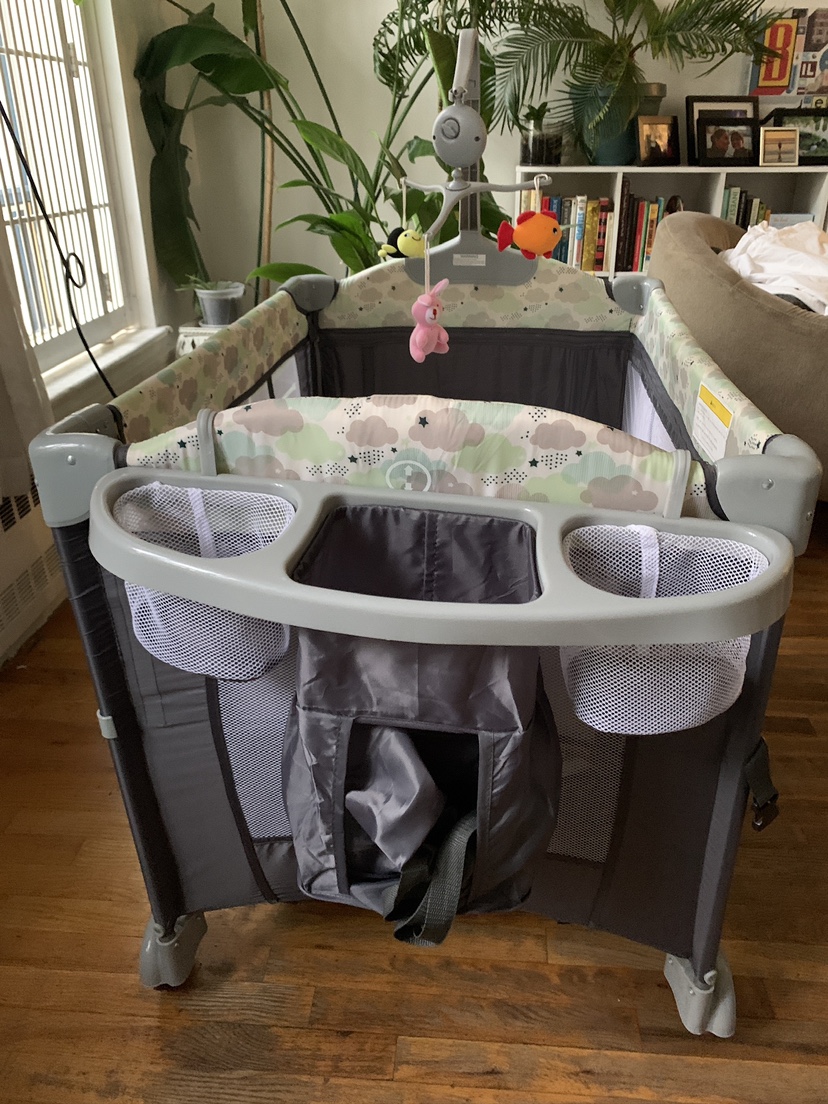Baby Playpen with Changing Table - photo 5