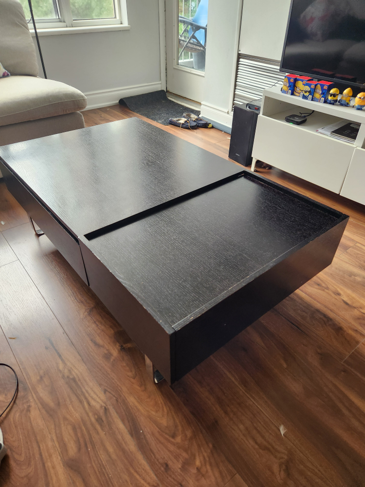 Structube lift-top storage coffee table - photo 2