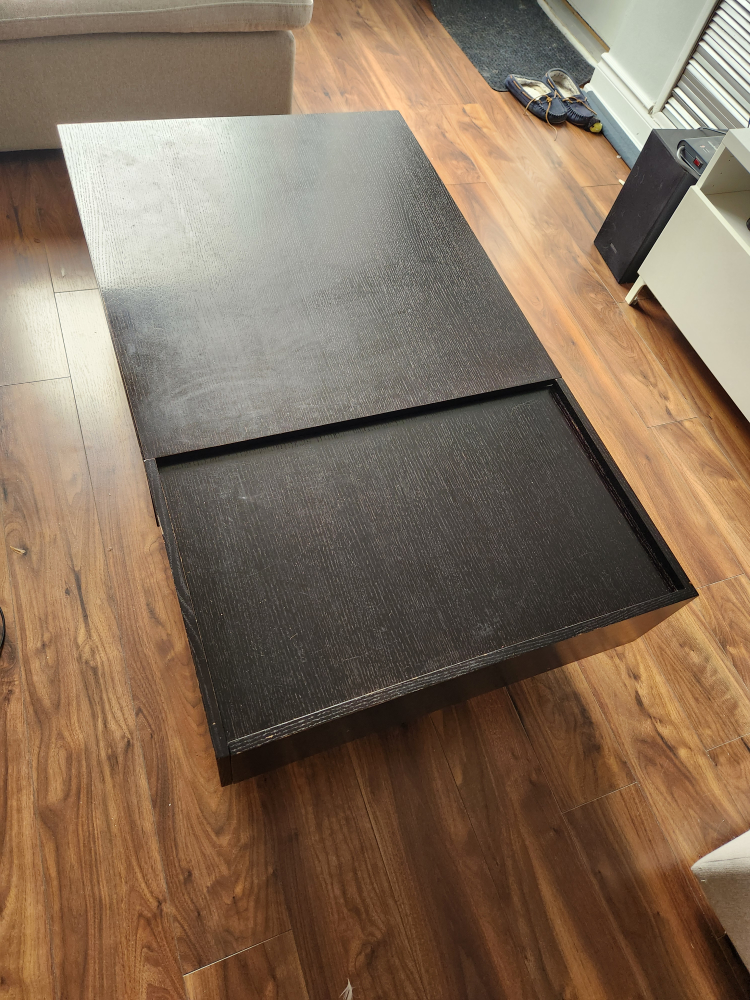 Structube lift-top storage coffee table - photo 4