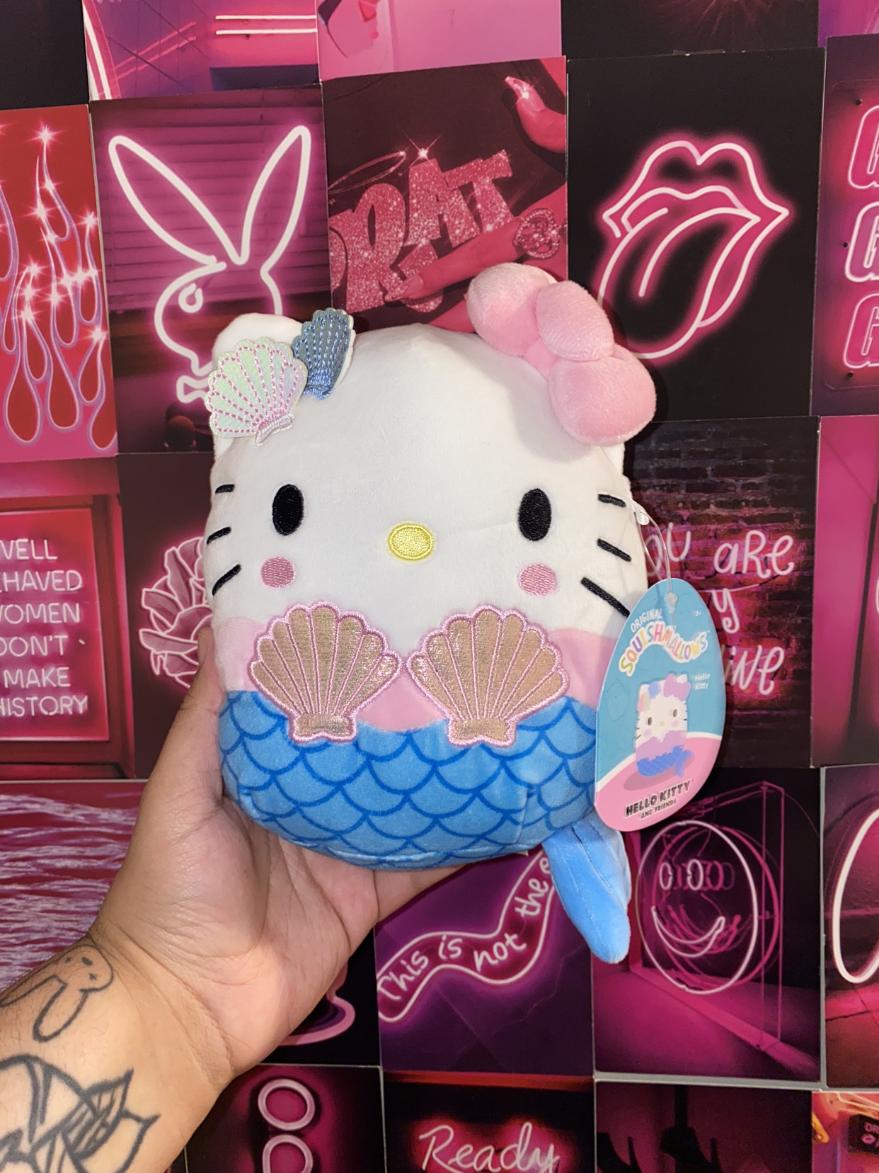 Hello kitty squishmallow