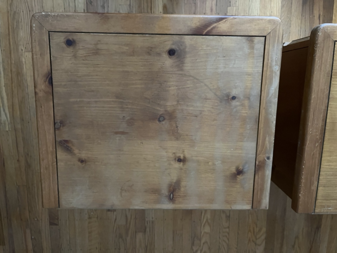 Pair of Wooden Nightstands image indicator(4)