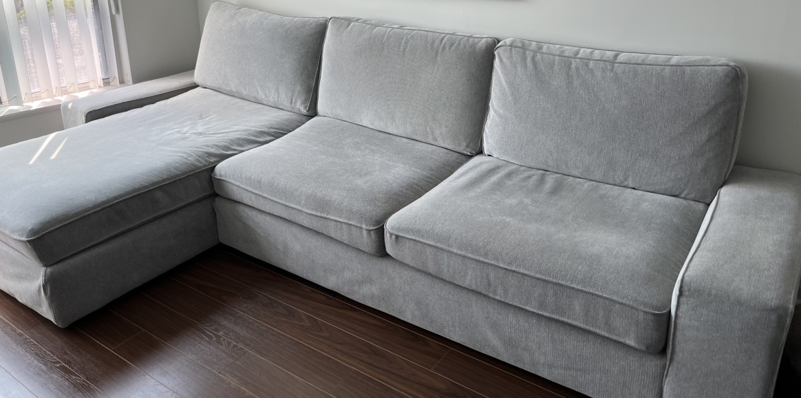 Moving sale!! IKEA KIVIK Loveseat with Chaise