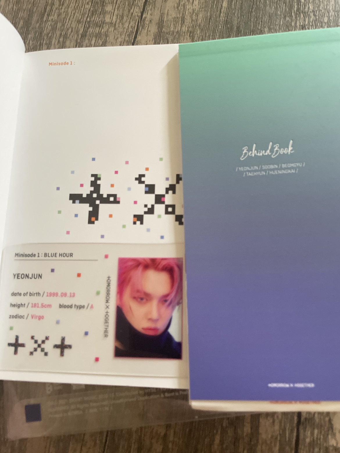 Txt blue hour album thumbnail