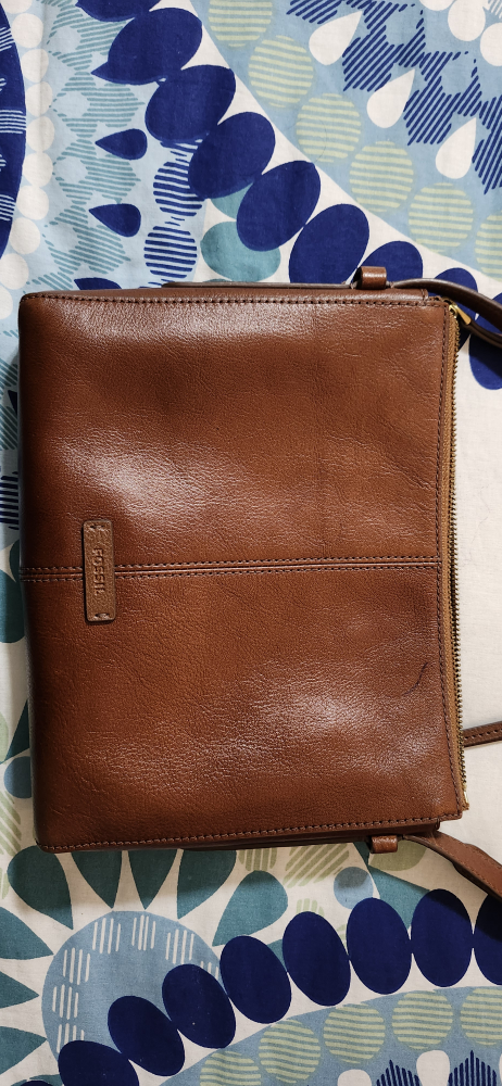 Fossil Leather Crossbody Bag