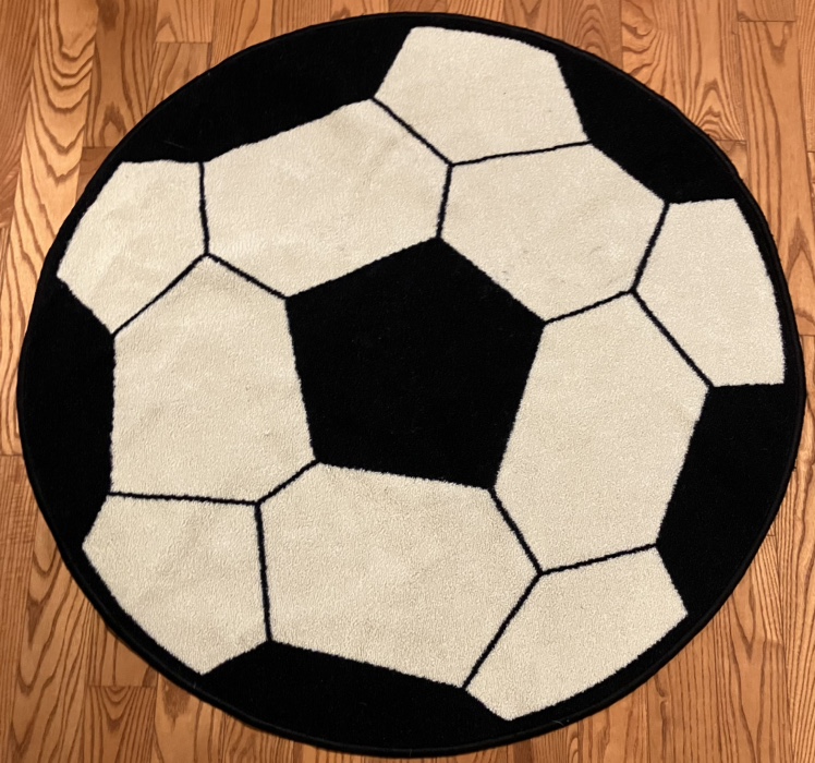 Soccer Ball Rug