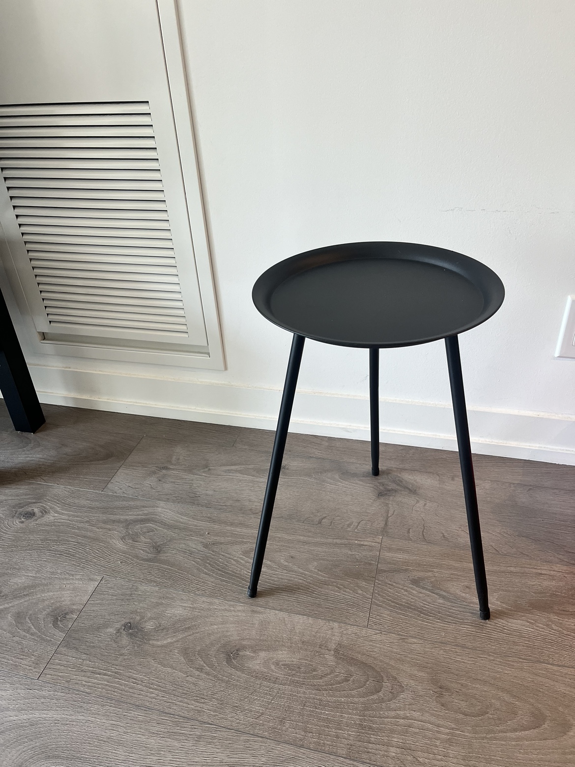 Black Side Table