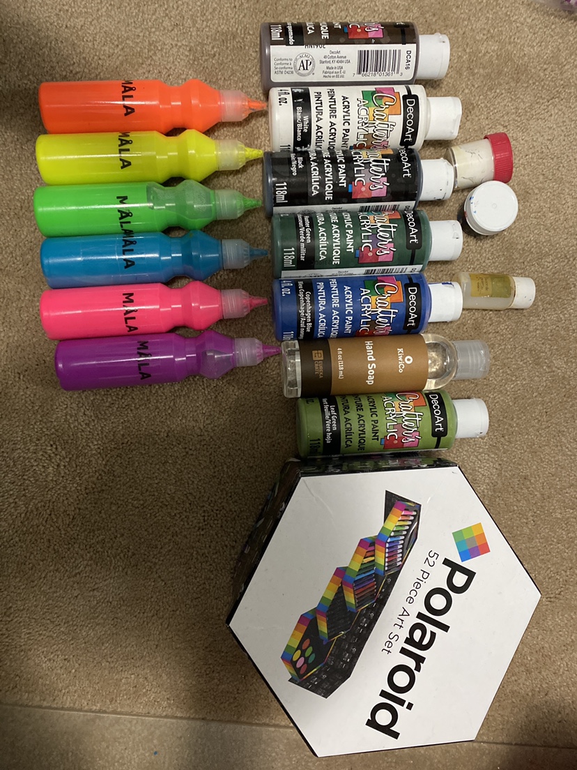 Acrylic Paint Set