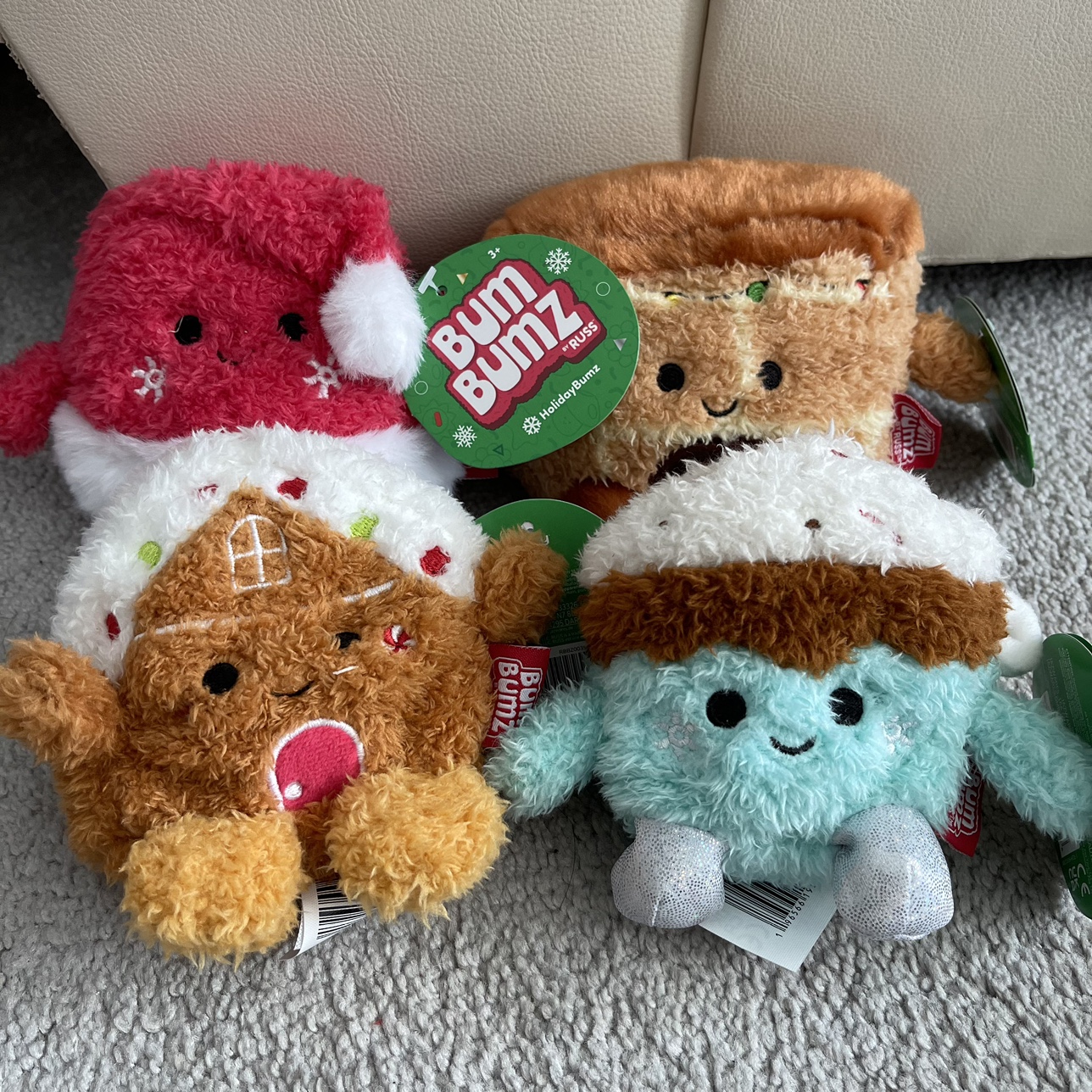 4.5” Bum Bumz Holiday Lot