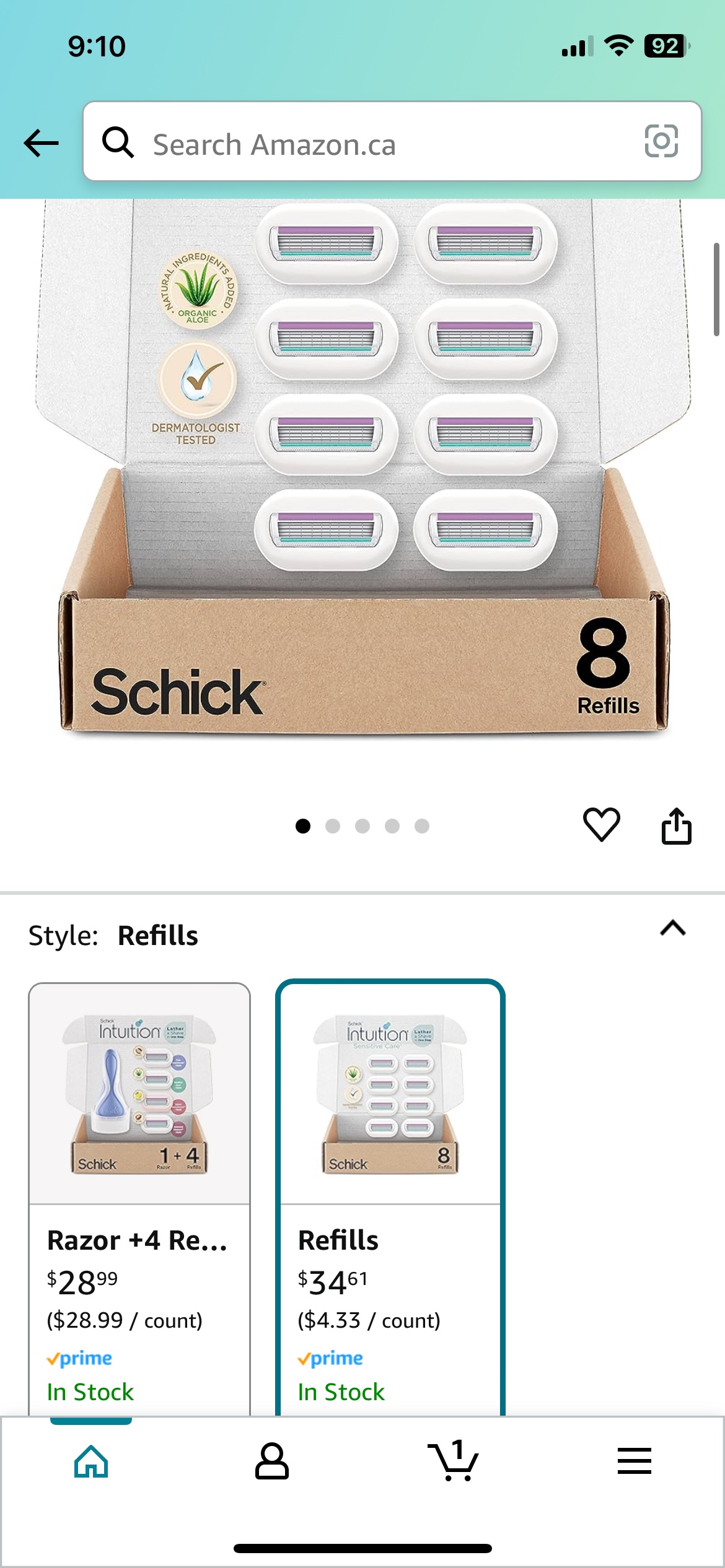 Schick Intuition Refill - photo 3