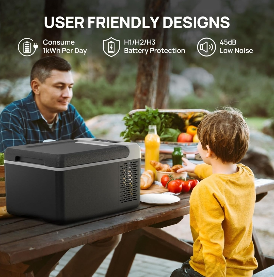 12 Volt Refrigerator 9L Portable Mini Freezer with app image indicator(9)