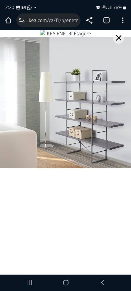 grey bookshelf storage shelving unit