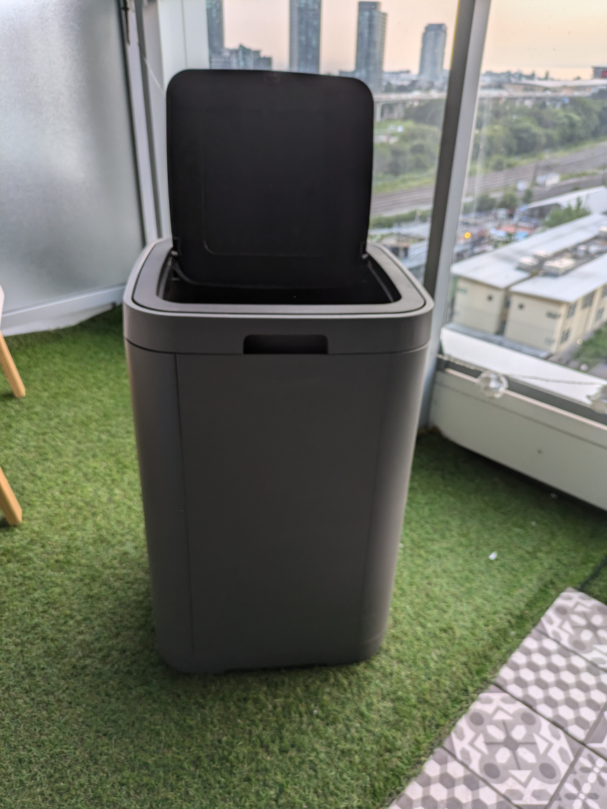 Grey Trash Bin