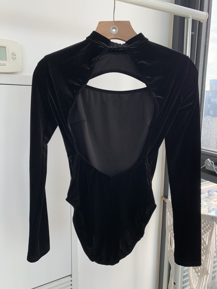La Senza Velvet Backless Bodysuit image indicator(2)