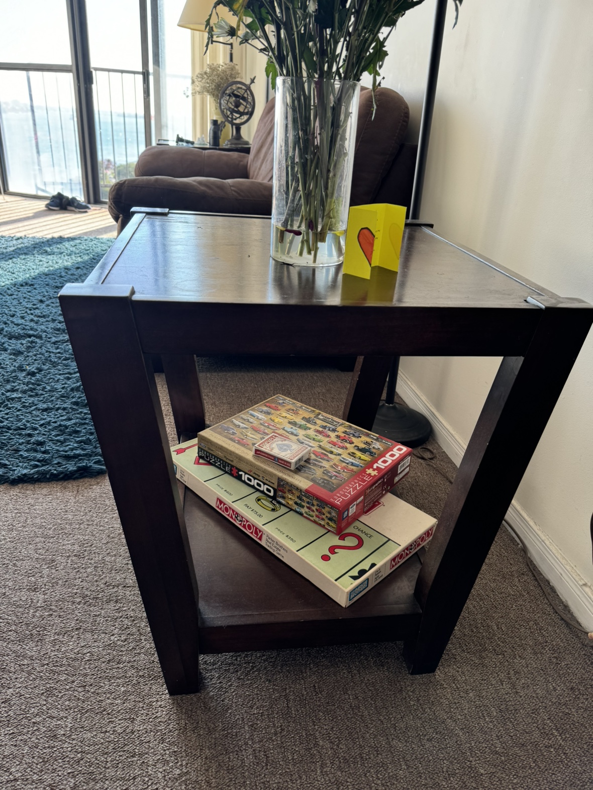 Real wooden coffee/side tables (2) - photo 4