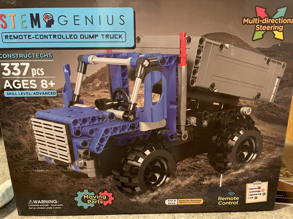 STEM Genius Remote Controlled Dump Truck Building Set - photo 2