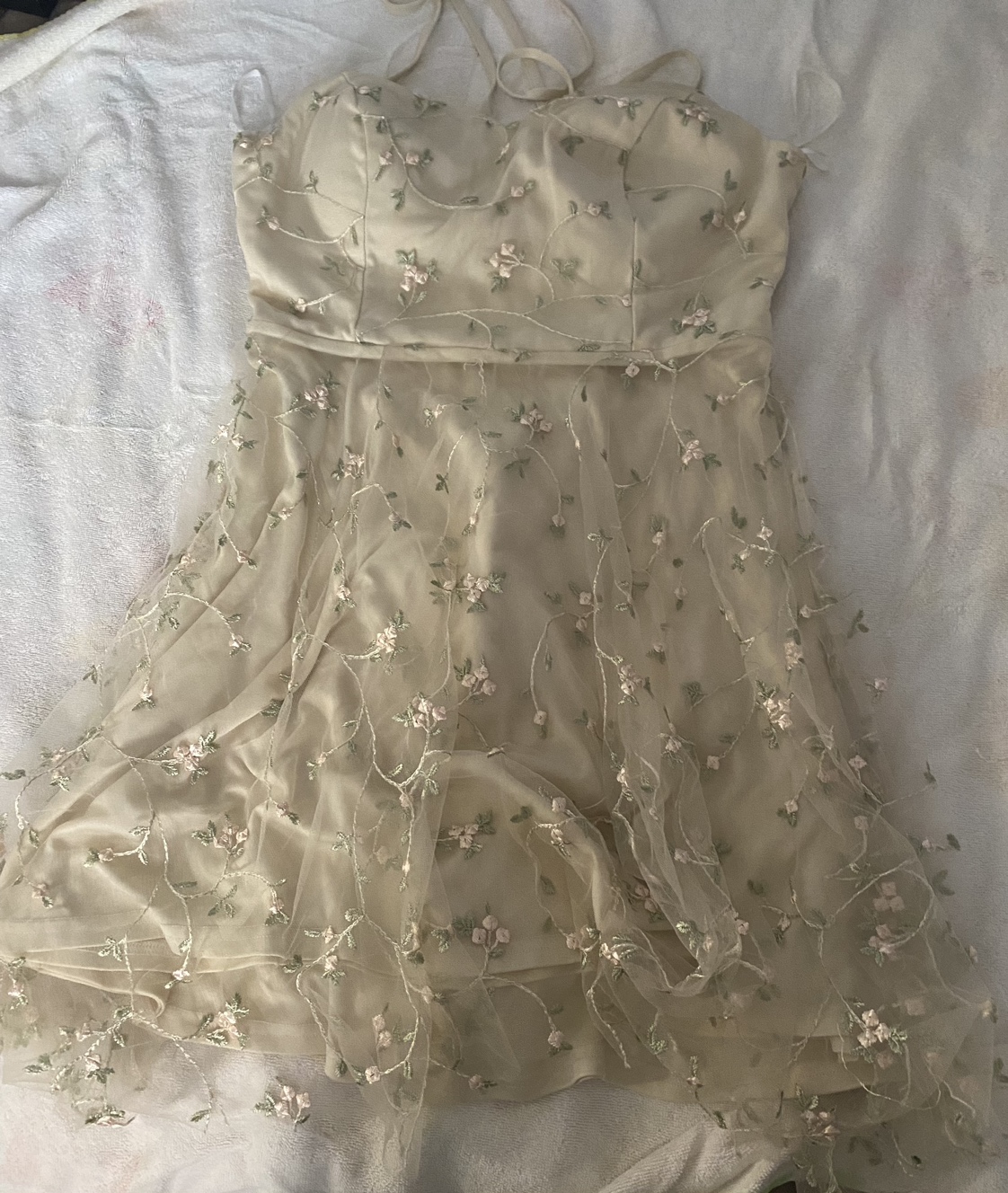 Yellow dress XL