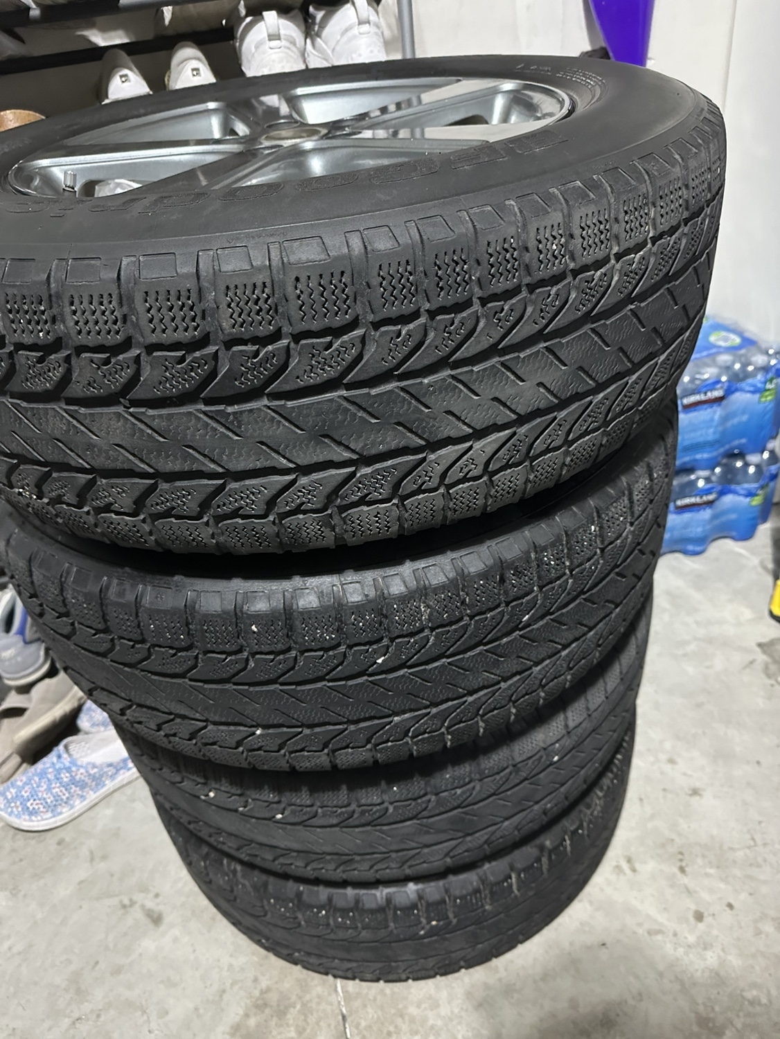 5X1114.3 RTX Wheels Winter Set (BF Goodrich)