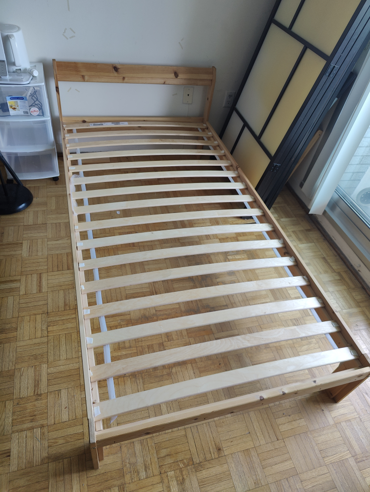 Ikea Wooden Twin Bed Frame