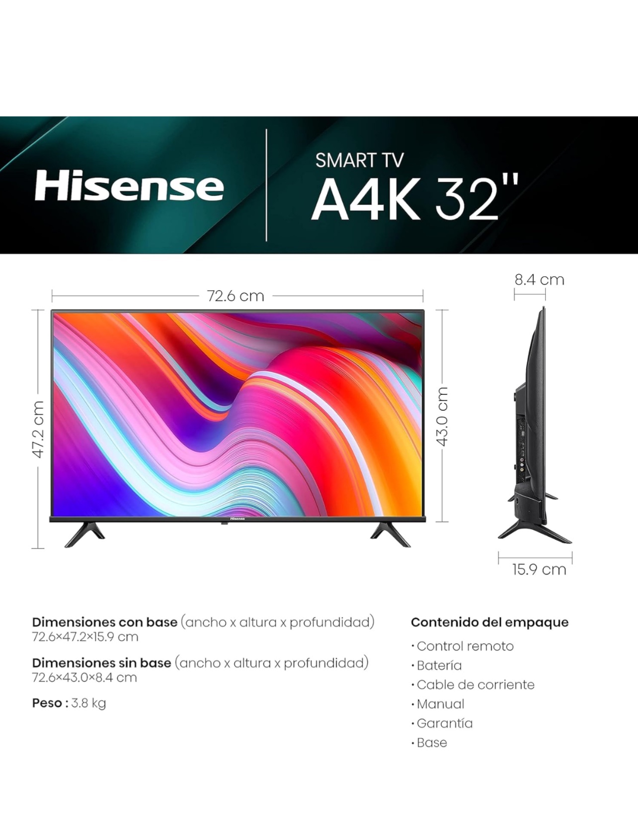 Hisense 32 Inch Smart TV - photo 2