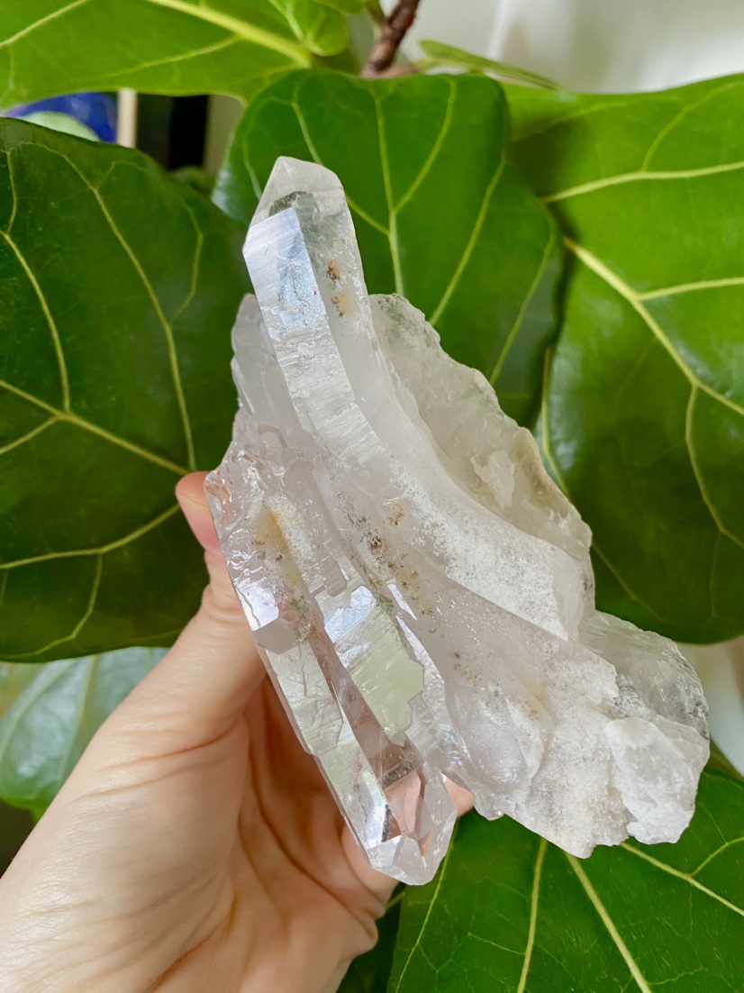 Unique Curved Quartz Crystal Cluster image indicator(2)