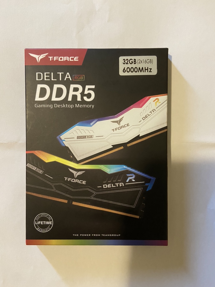 TEAMGROUP T-Force Delta RGB 32GB (2 x 16GB) DDR5-6000