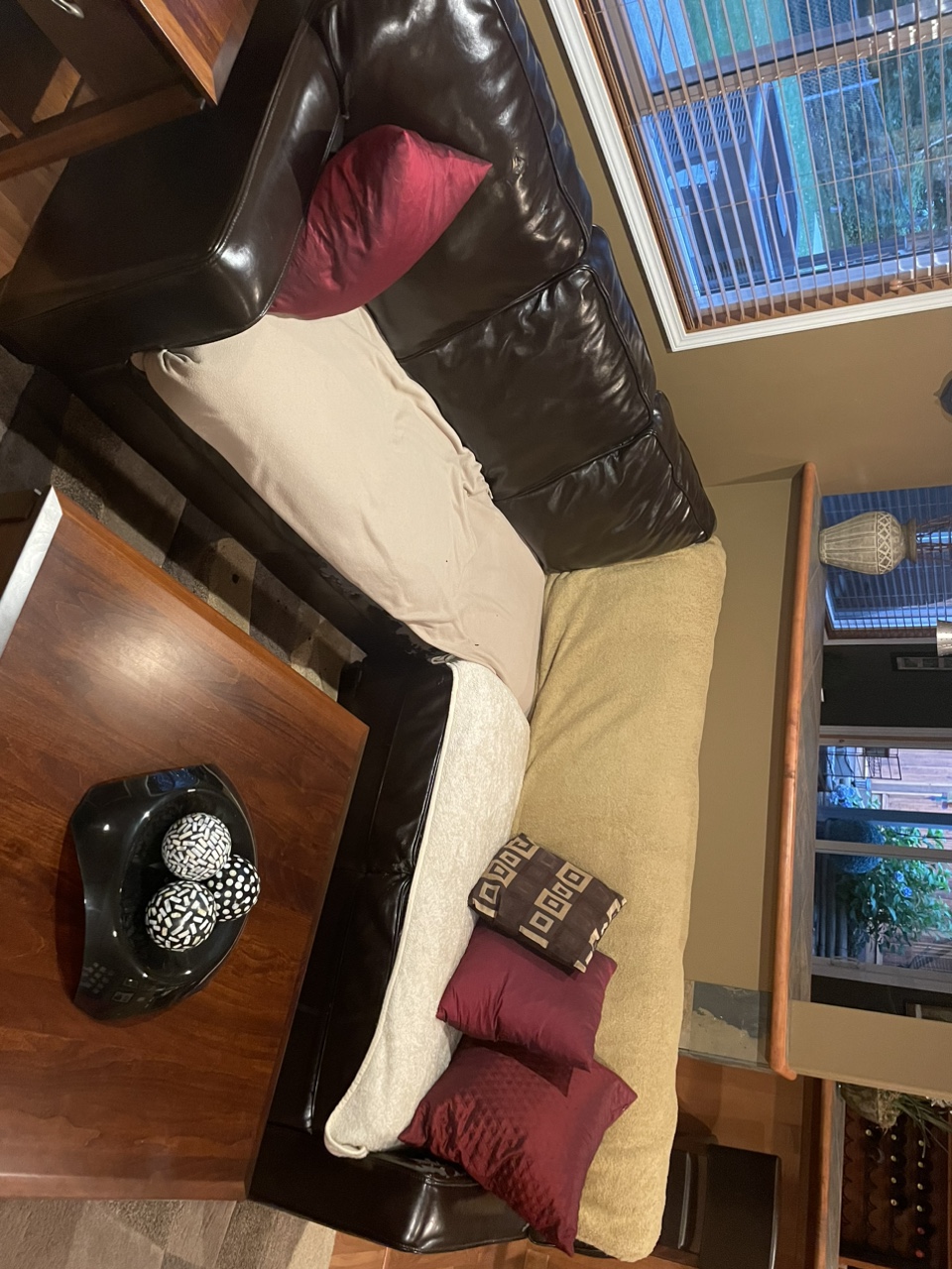 Leather Sectional Sofa