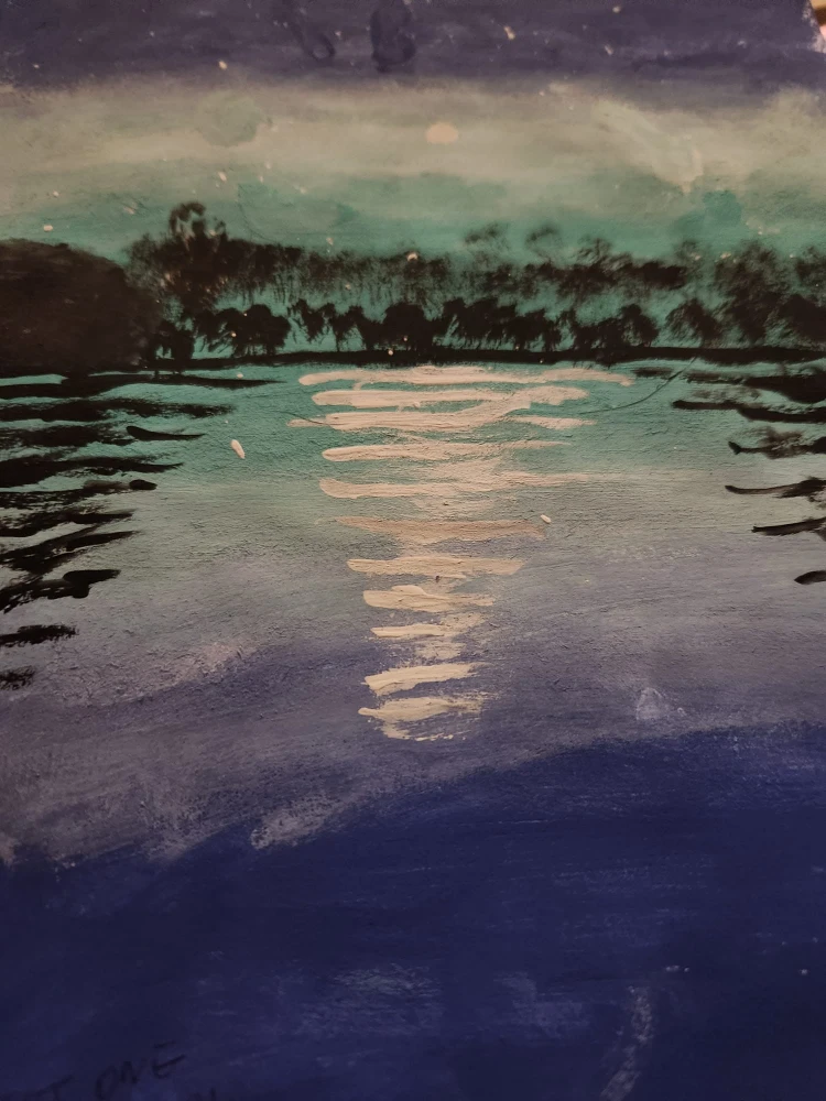 good painting night sky - photo 2