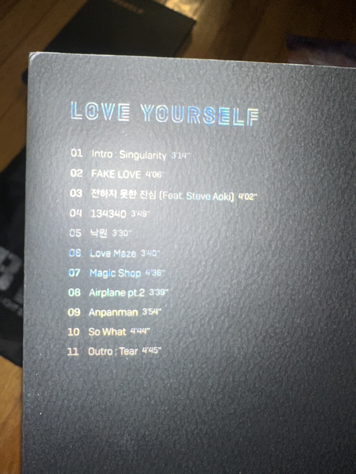 BTS Love Yourself Tear Album + Light Stick + More image indicator(6)