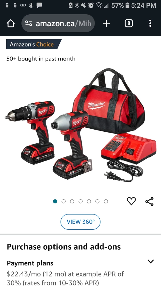 Milwaukee 2-Tool Combo Kit