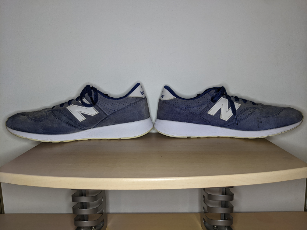 NEW BALANCE LIFESTYLE REVLITE BLUE WHITE SUEDE Sz 10.5 Shoes image indicator(6)