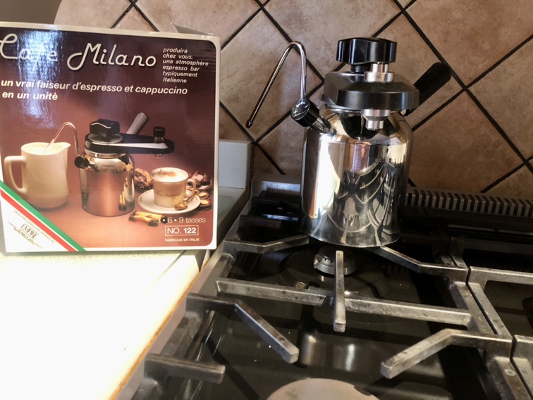 Stovetop Espresso Maker, Cafe Milano, in box image indicator(3)