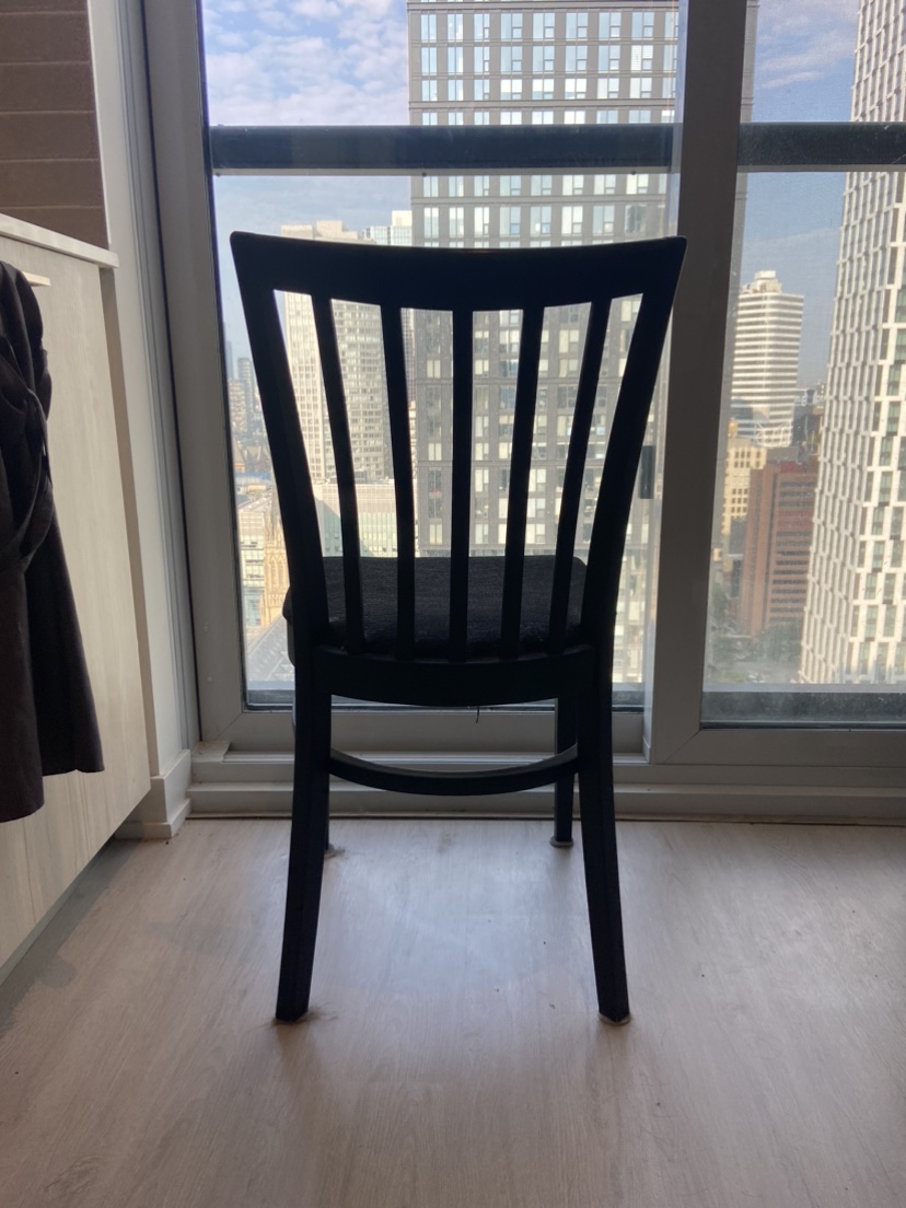 Black Dining Chair (x2) - photo 3