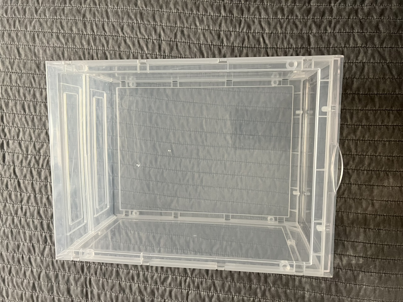 Clear Plastic Shoe Box - photo 2