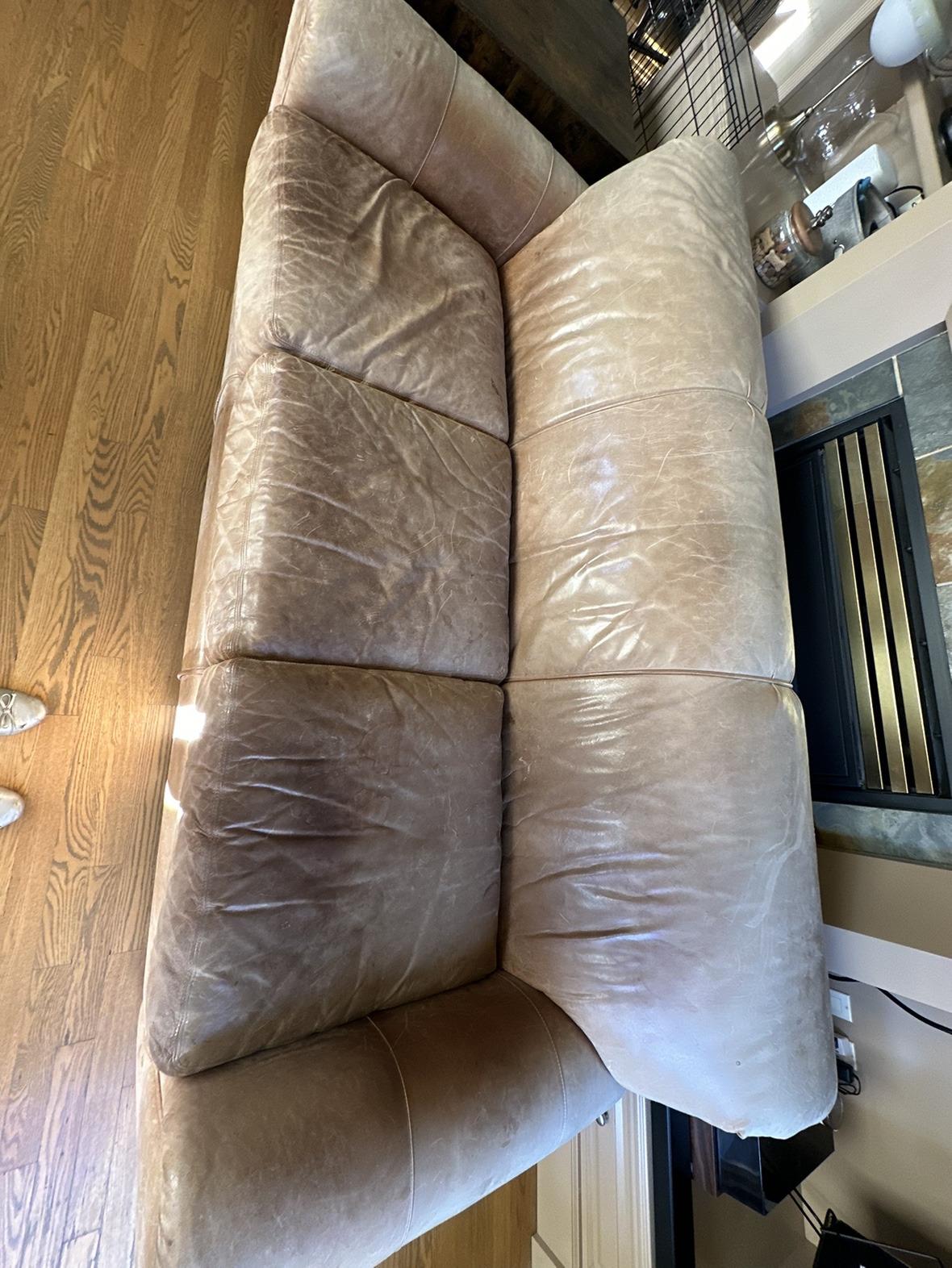 Leather Couch - photo 5
