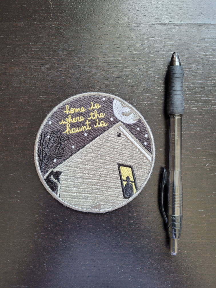 Embroidered Spooky Patch image indicator(3)