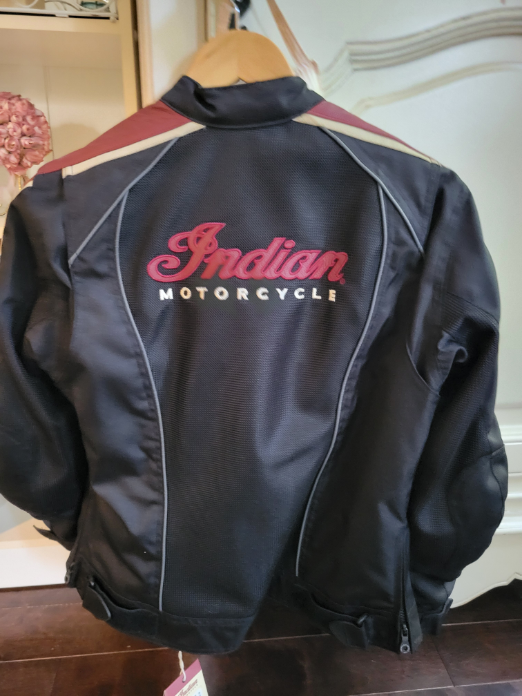 Ladies Retro Motorcycle Mesh Jacket - photo 2